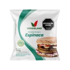 Medallon de Soja y Espinaca x 360g - Veggieland
