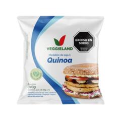 Medallon de Soja y Quinoa x 340g - Veggieland