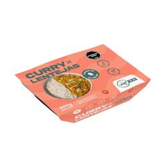 Curry de Lentejas Rojas x 400g - Via Veg