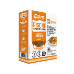 Risoni de Alubia Zanahoria x 300g - Wakas
