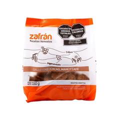 Galletitas de Cacao Mani y Cafe x 150g - Zafran